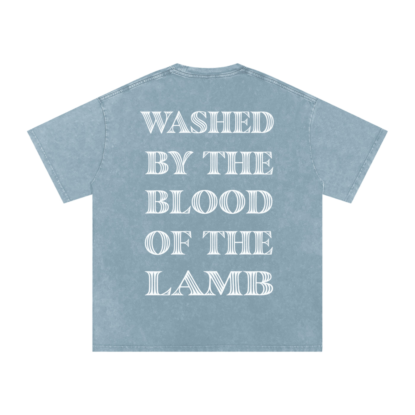 Washed By The Blood of The Lamb Cotton T-Shirt