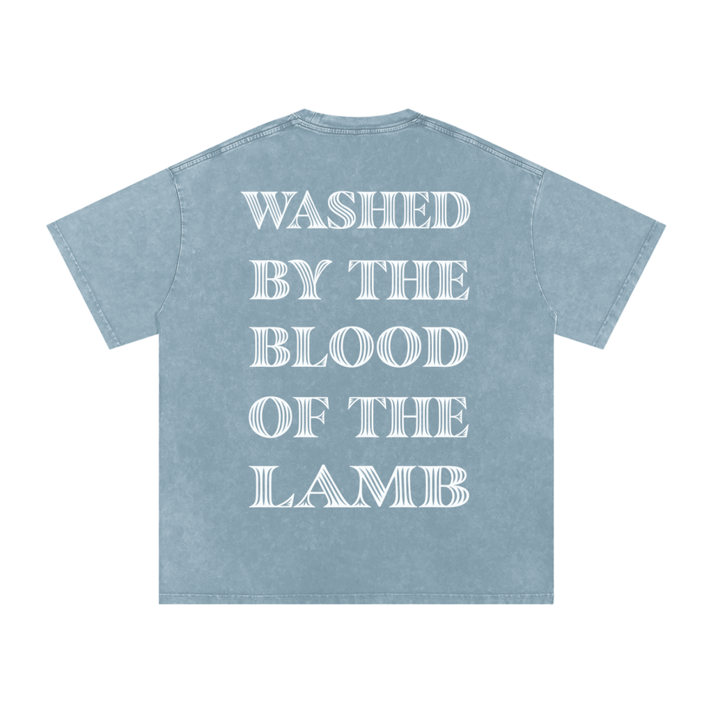Washed By The Blood of The Lamb Cotton T-Shirt