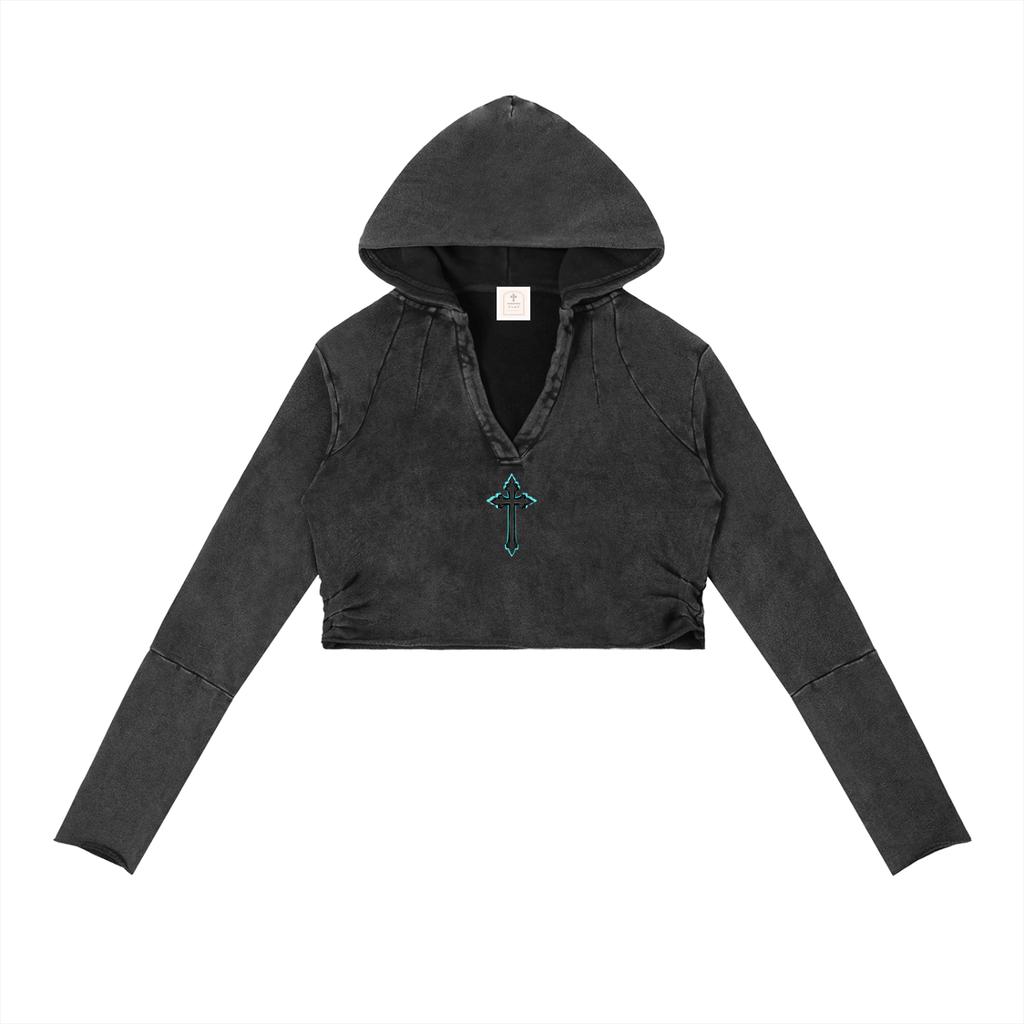 The World Needs Jesus, Raw Edge Hoodie