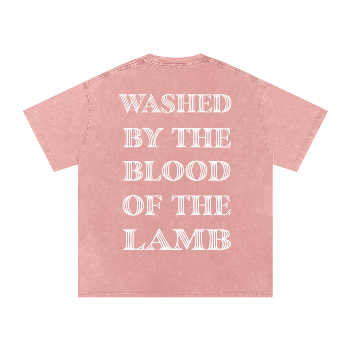 Washed By The Blood of The Lamb Cotton T-Shirt