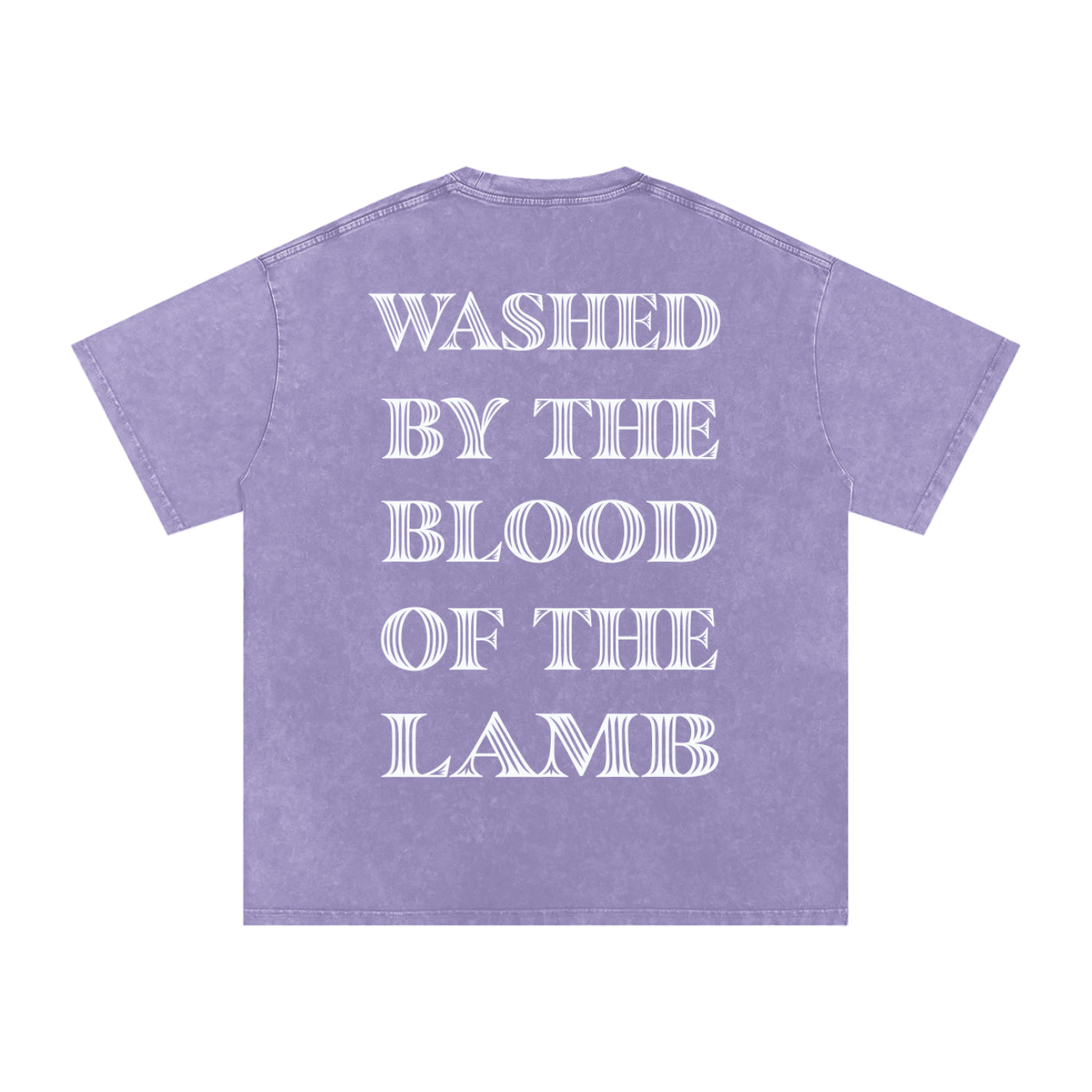 Washed By The Blood of The Lamb Cotton T-Shirt