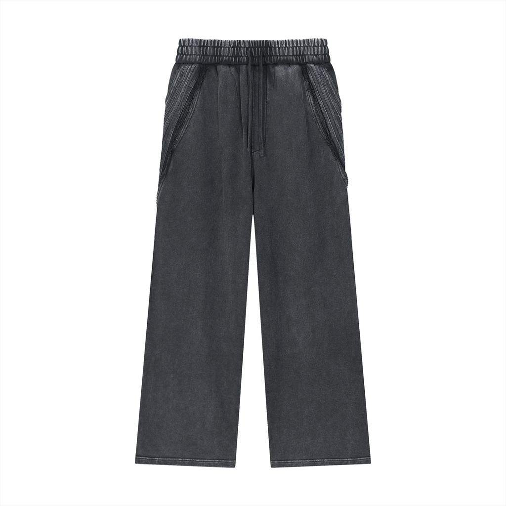 Comfy Raw Edge Sweatpants