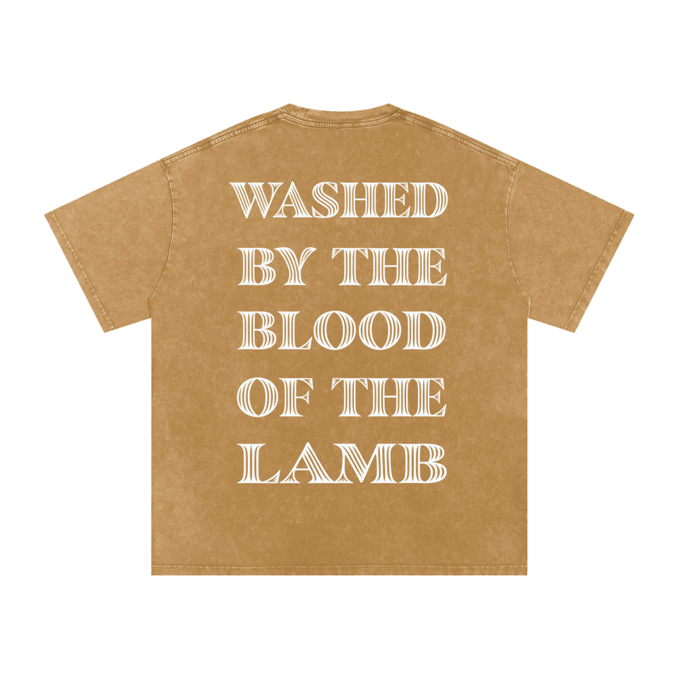 Washed By The Blood of The Lamb Cotton T-Shirt