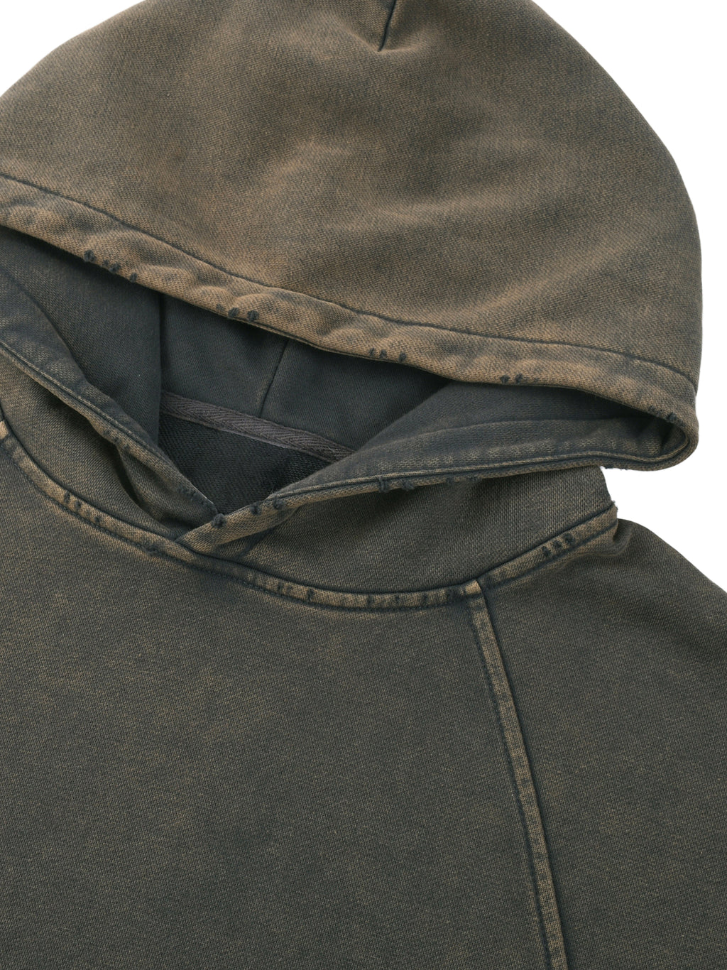 Where The Spirit of The Lord is...  Frayed-Hem Hoodie