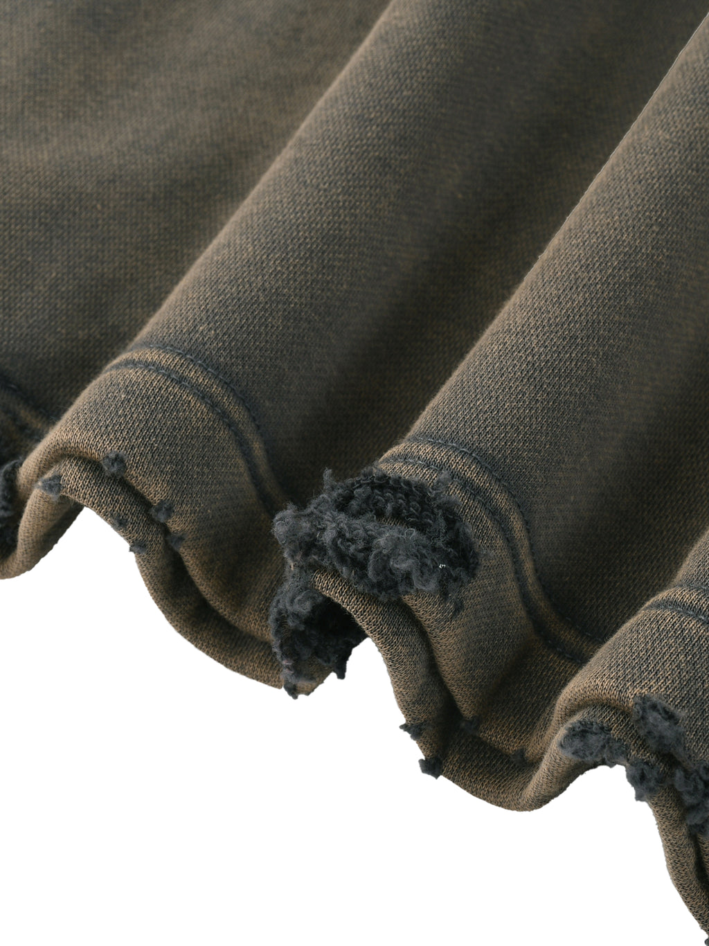 Where The Spirit of The Lord is...  Frayed-Hem Hoodie