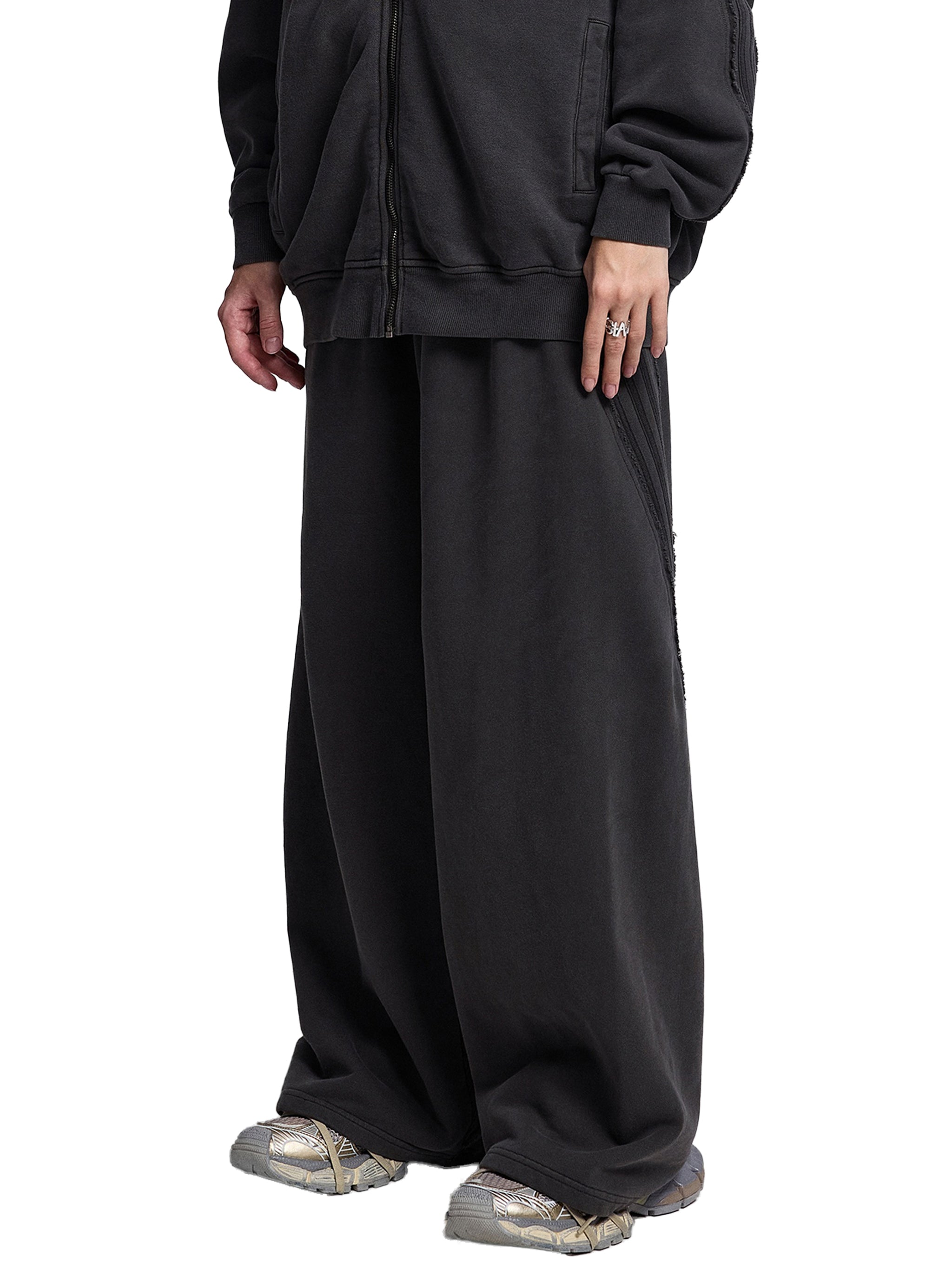 Comfy Raw Edge Sweatpants