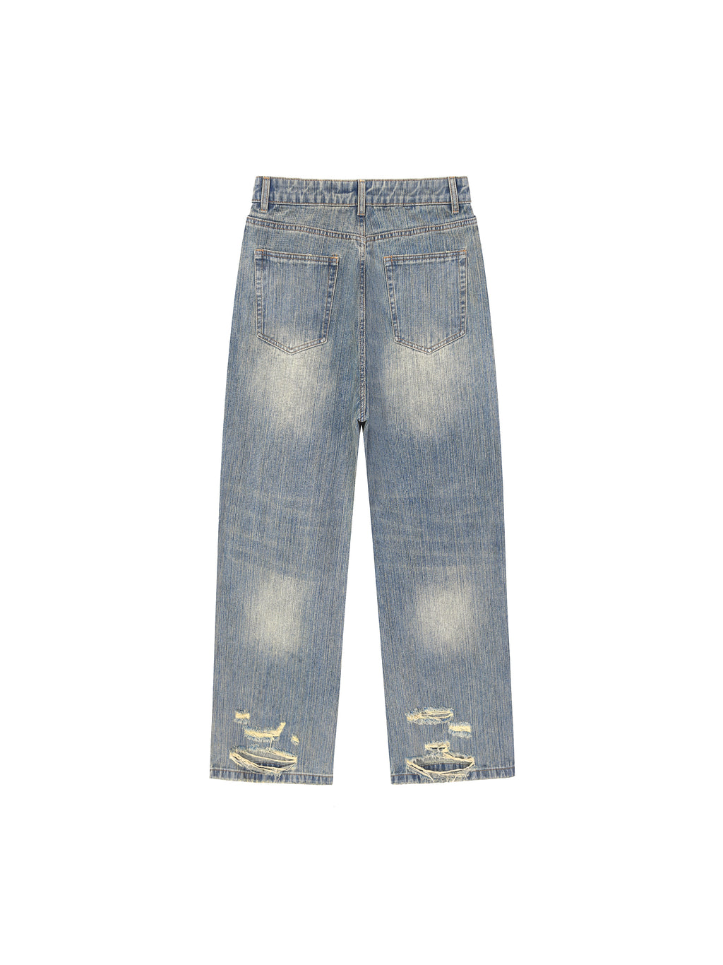 Distressed Denim Jeans